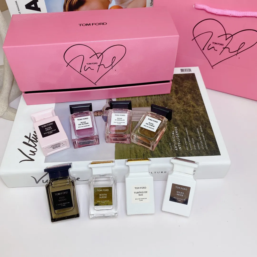 Tom Ford Q-Version Tf Powder Box Limited Signature Eight Piece Set