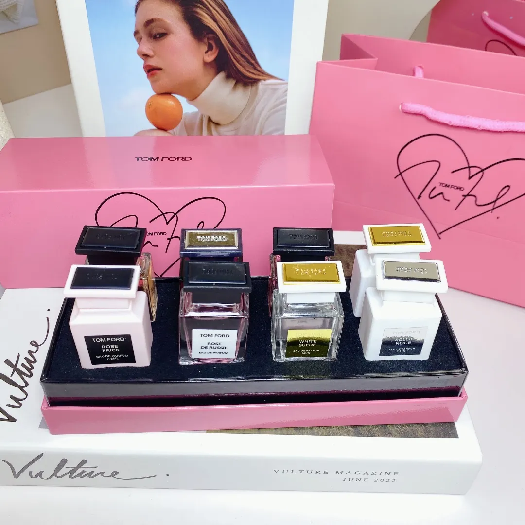 Tom Ford Q-Version Tf Powder Box Limited Signature Eight Piece Set