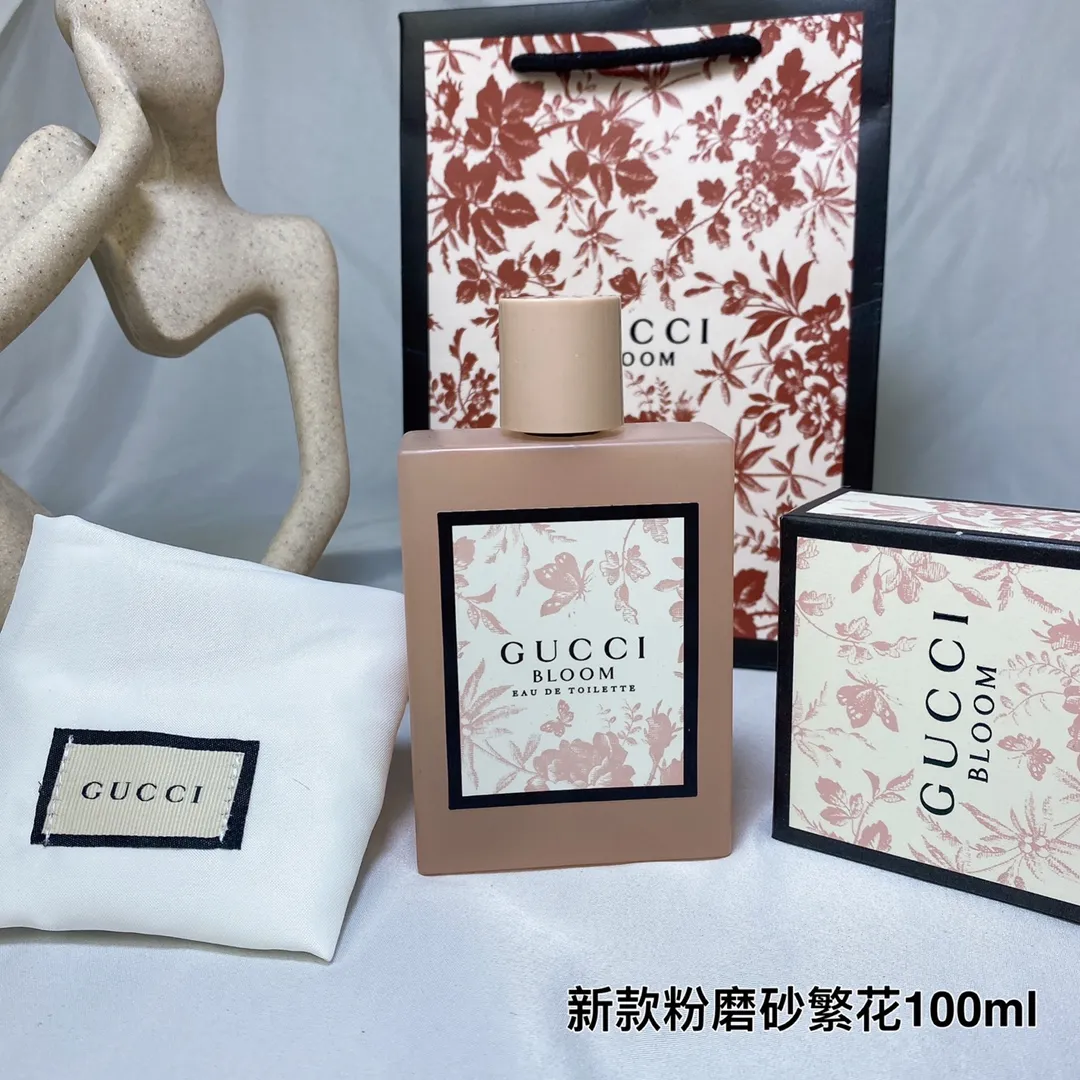 Gucci Pink Floral Perfume New Flower Lady Eau De Toilette 100ml Gucci Pink Floral Perfume New Flower Lady Eau De Toilette 100ml