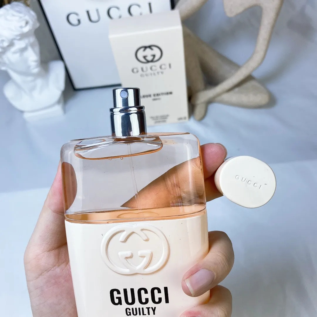 Gucci Love Love Love 2021 New Couple White Bottle Women's CP perfume 100ml