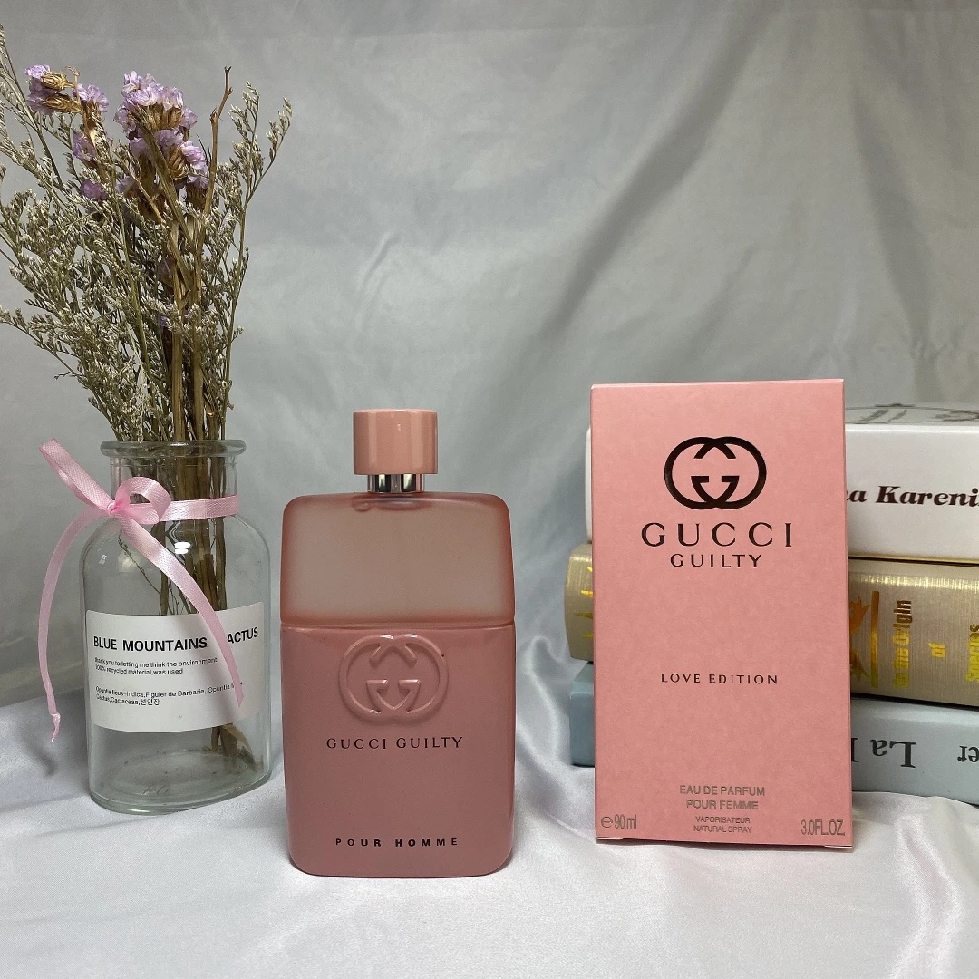 Gucci Sin Love 2020 Valentine's Day Limited Couple perfume LOVE EDITION Powder Bottle Women 90ml