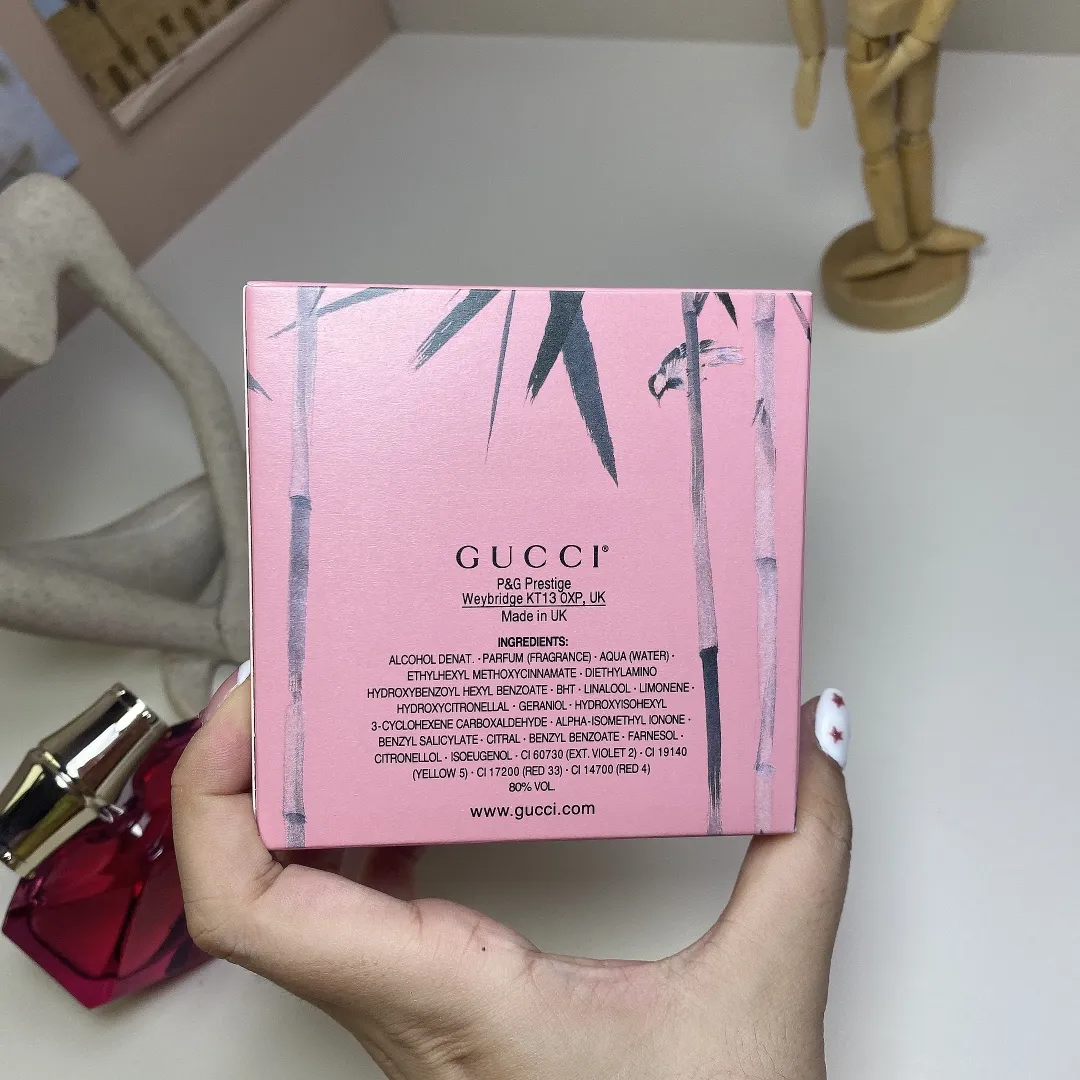 Gucci Bamboo Charm Limited Edition Red Bottle 75ml
