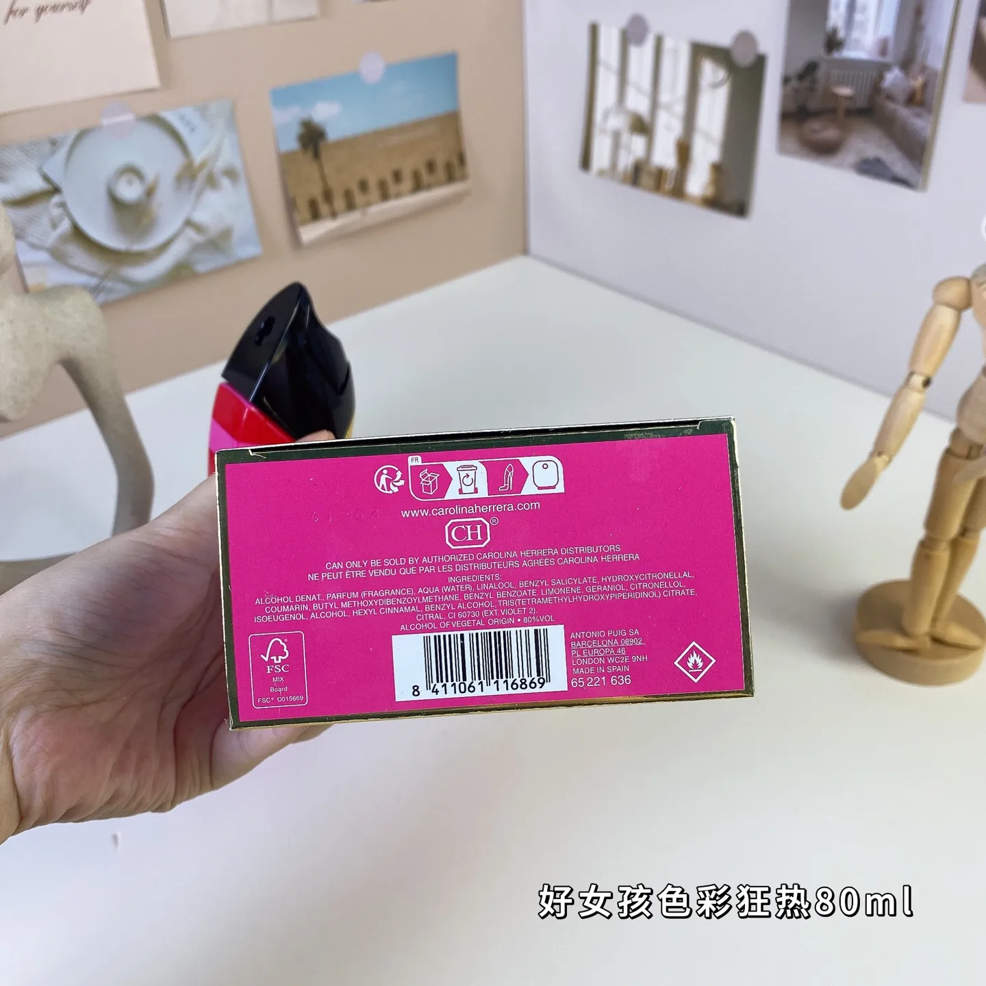 Carolina High Heels Good Girl Color Fever 80ml