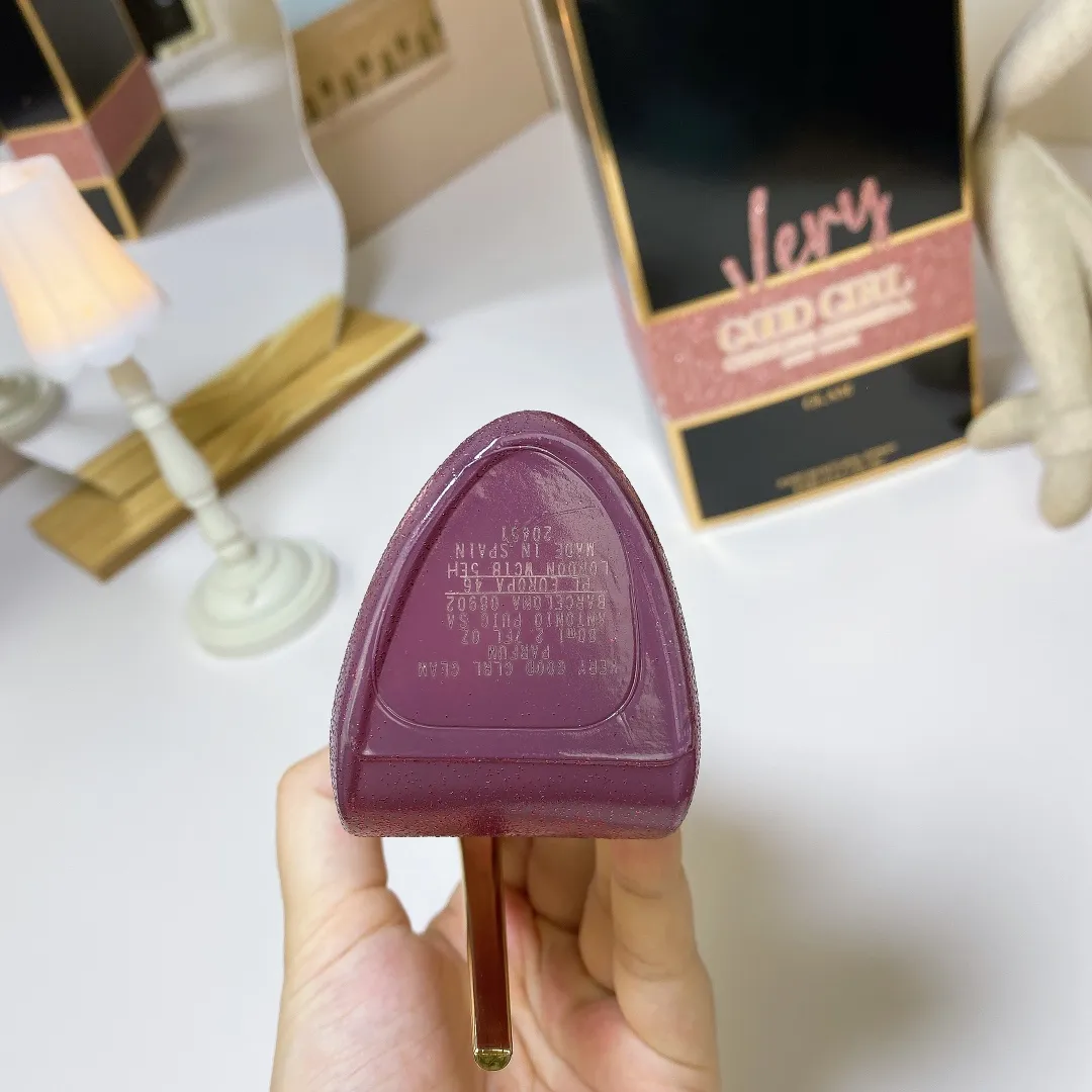 Carolina Very Good Girl Purple High Heels Edp Strong Perfume 80ml
