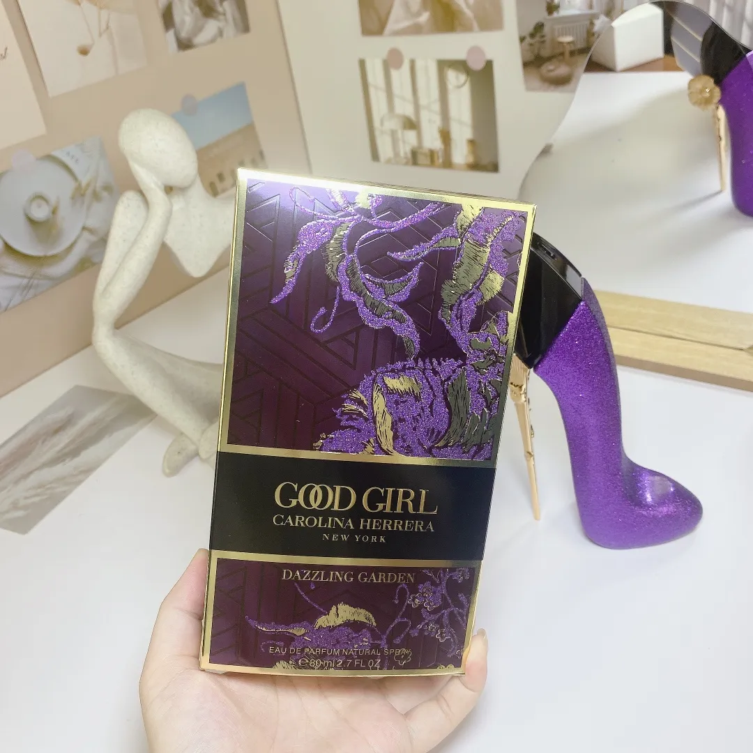 Carolina Untroubled Queen Purple Gold High Heels 85ml Women's perfume