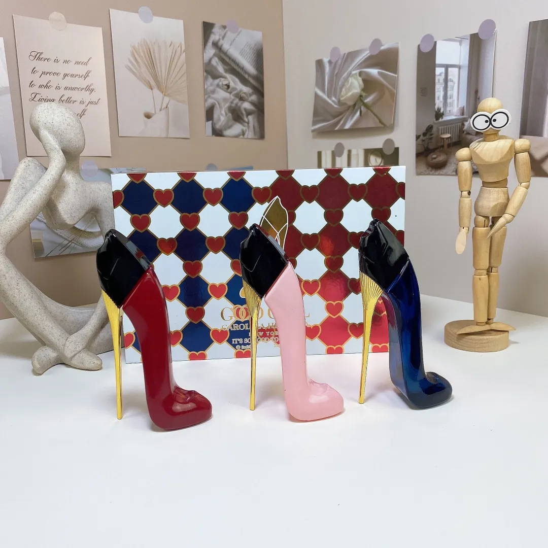Carolina Herrera Carolina Helera CH Good Girl High Heel Shoes Chinese Three Piece Set perfume 30mIx3
