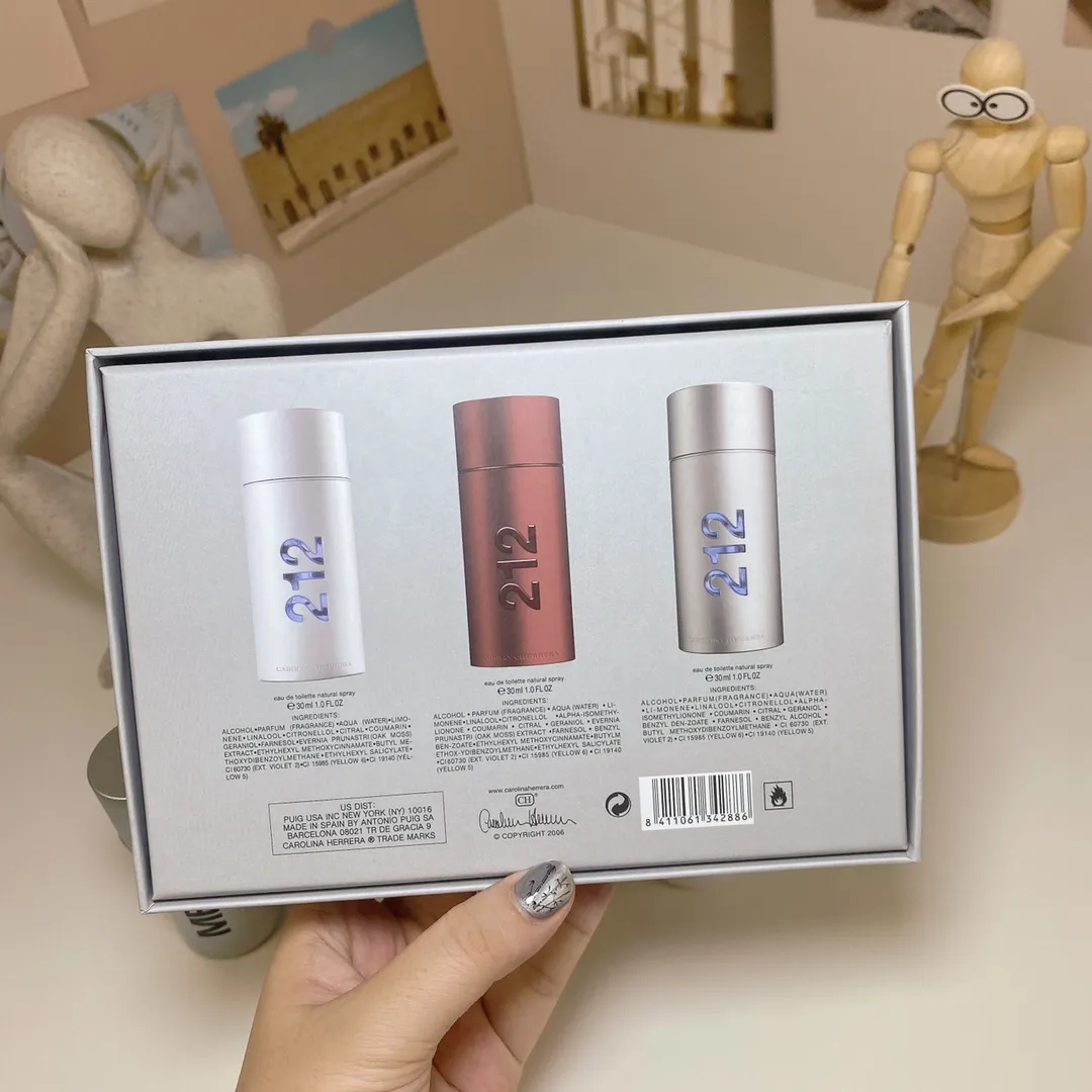Carolina 212 Urban Men's Sample Set With Same Name, 30ml X 3 Pieces
