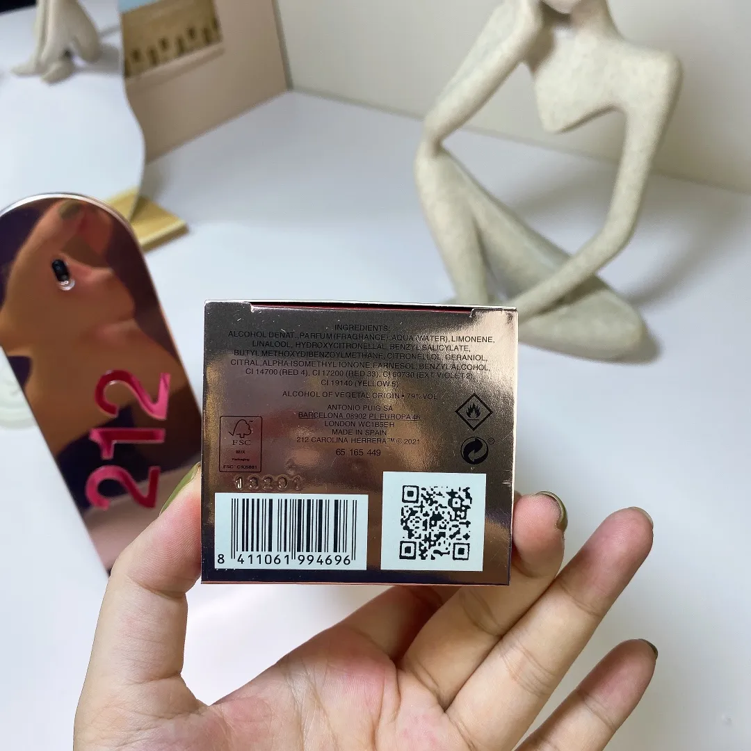 Carolina 212 Skateboard Edp Women's Strong Perfume 80ml