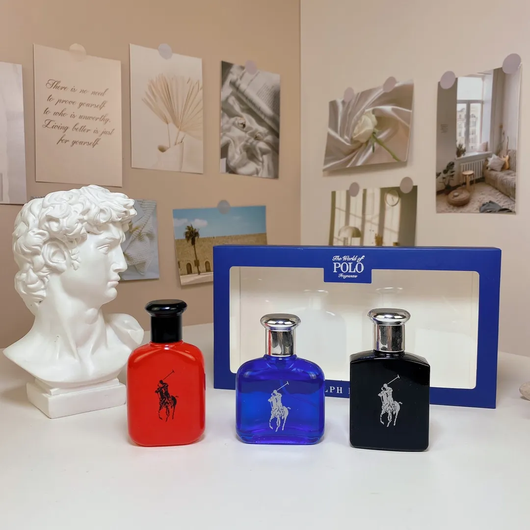 Ralph Lauren Polo Men's Three Piece Set Of 30ml * 3, With Nozzle