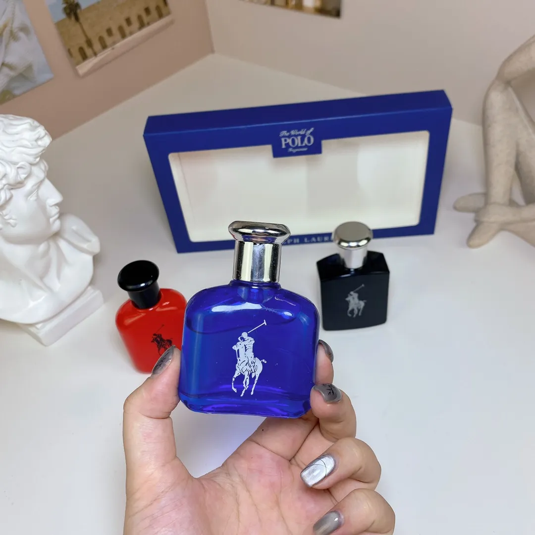 Ralph Lauren Polo Men's Three Piece Set Of 30ml * 3, With Nozzle