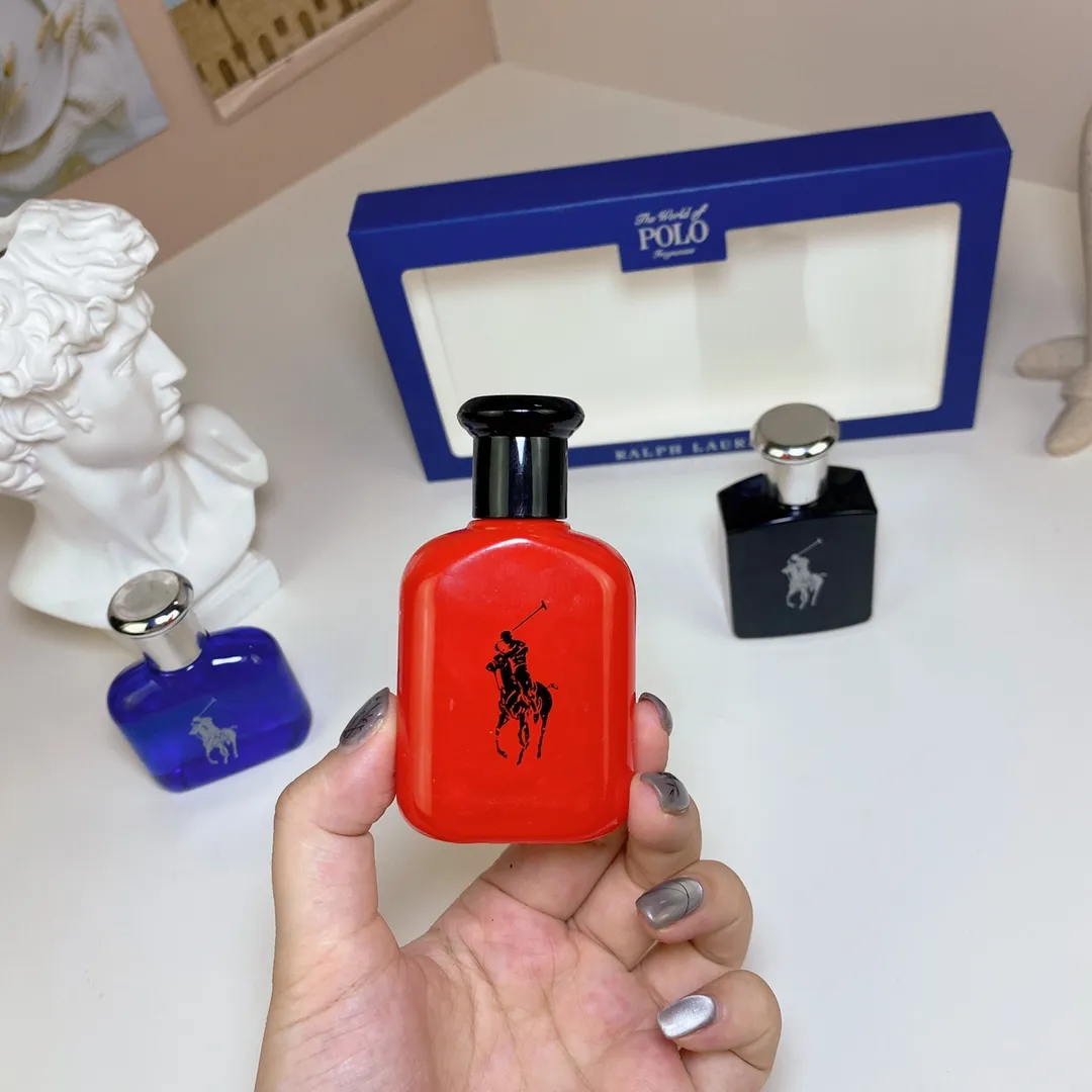 Ralph Lauren Polo Men's Three Piece Set Of 30ml * 3, With Nozzle