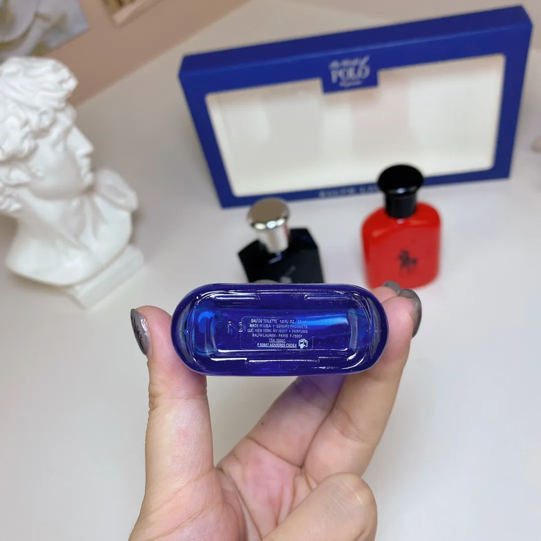 Ralph Lauren Polo Men's Three Piece Set Of 30ml * 3, With Nozzle