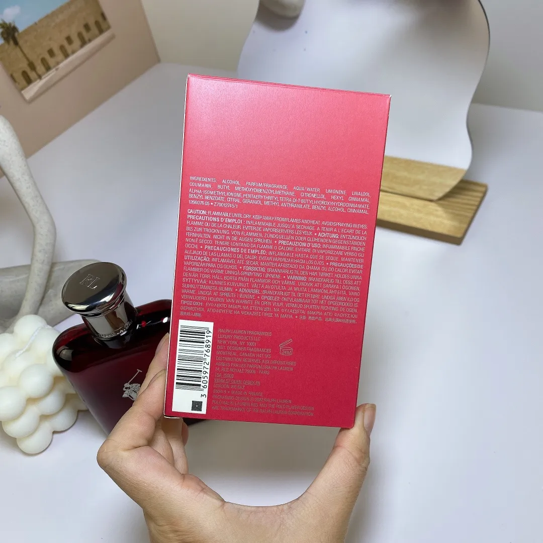 alph Lauren Paul Red Polo Essence 125ml