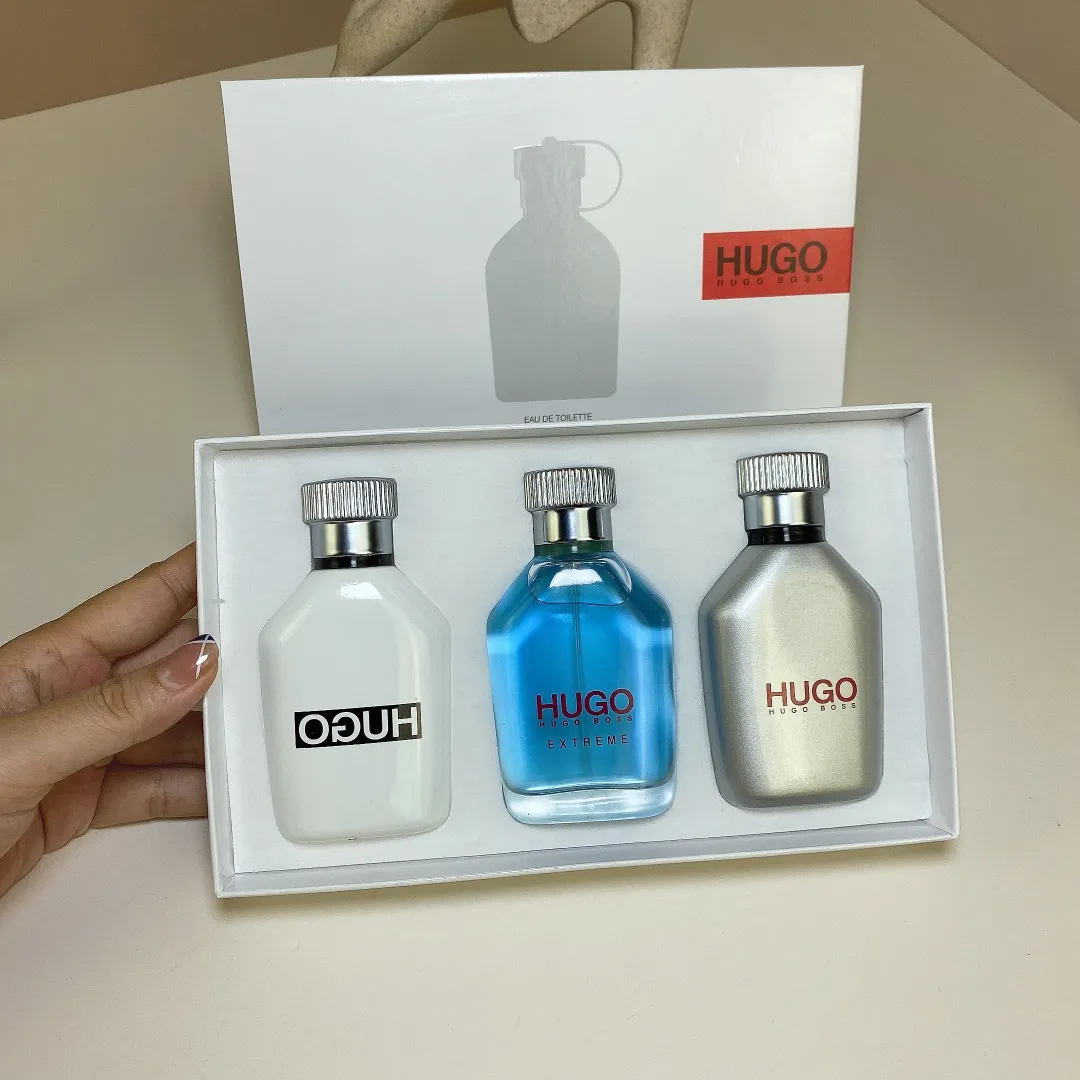 Hugo Boss Men's Sample Set of 3 Pieces | Explore Iconic Fragrances