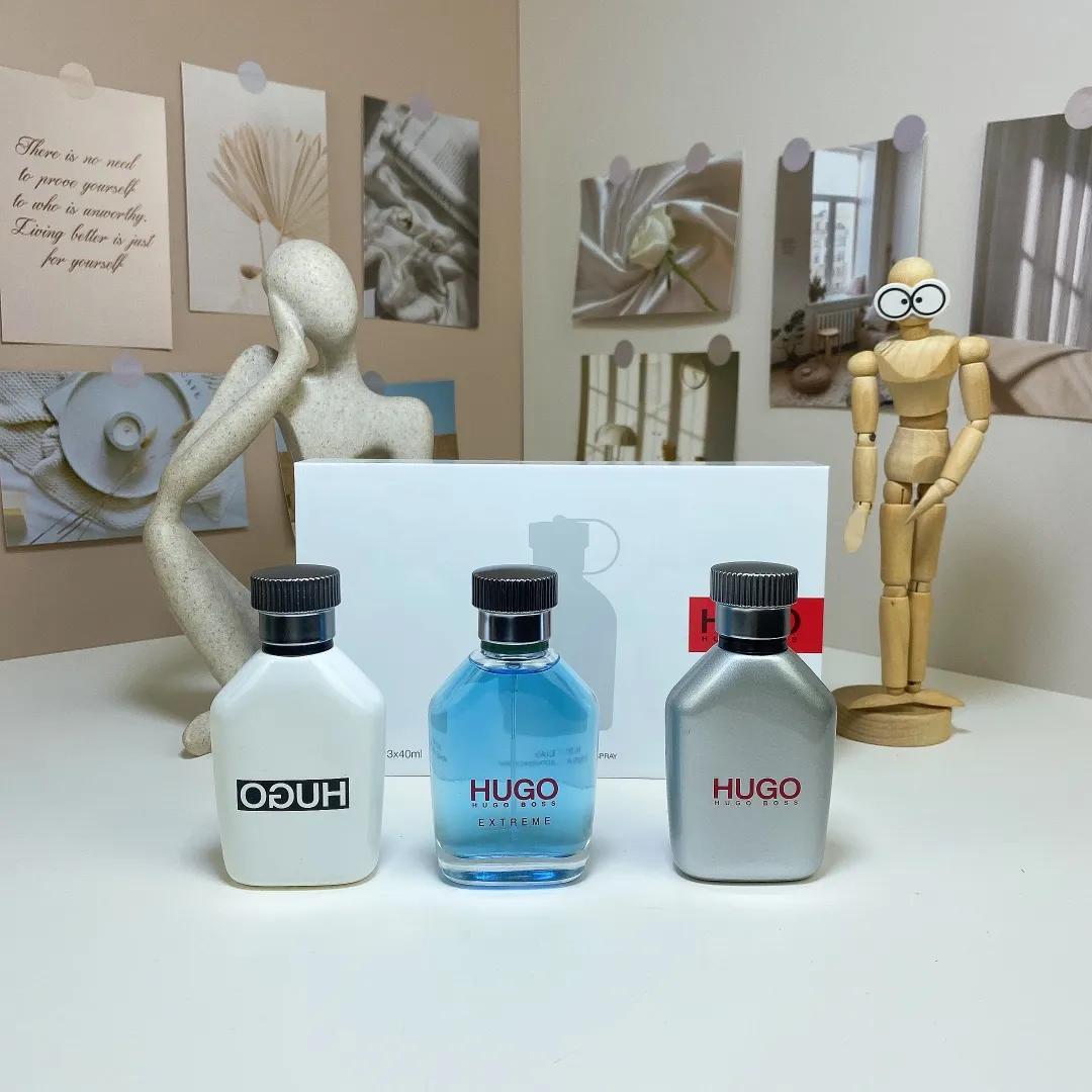 Hugo Boss Men's Sample Set of 3 Pieces | Explore Iconic Fragrances
