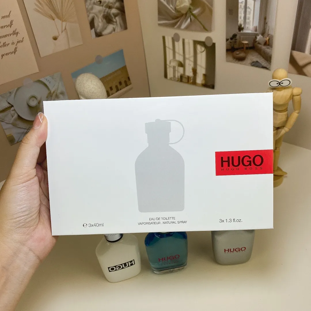 Hugo Boss Men's Sample Set Of 3 Pieces, 30ml X, With Nozzle
