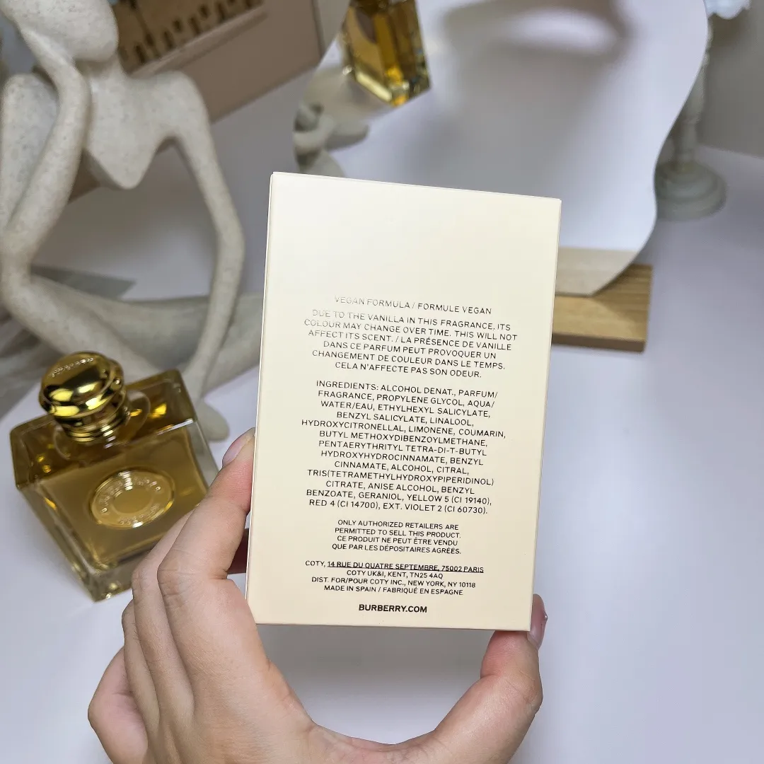Burberry Goddess Perfume EDP 100ml - Long-Lasting Vanilla