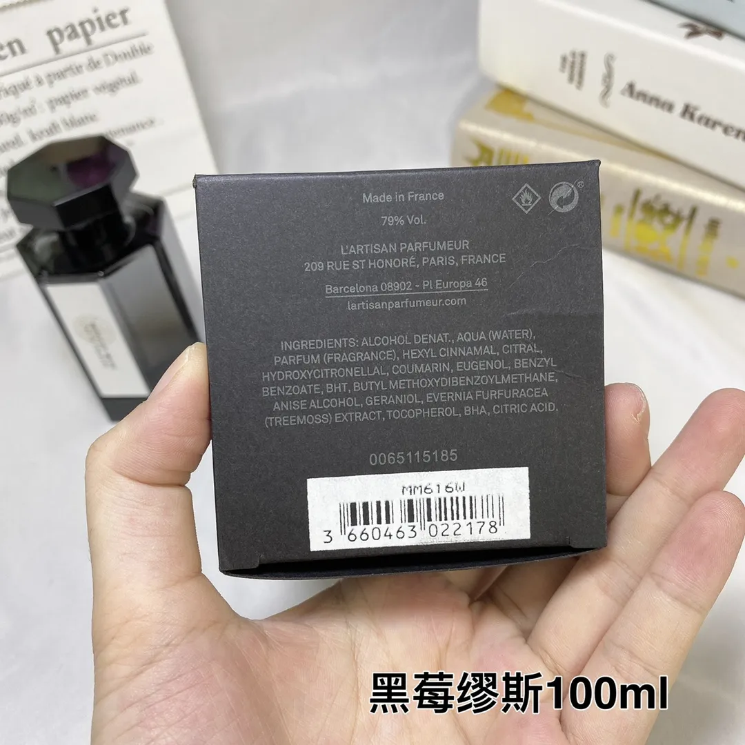 L'Artisan MURE ETMUSC Blackberry Muse Eau De Toilette Berry Fruit 100ml Floral Fruit