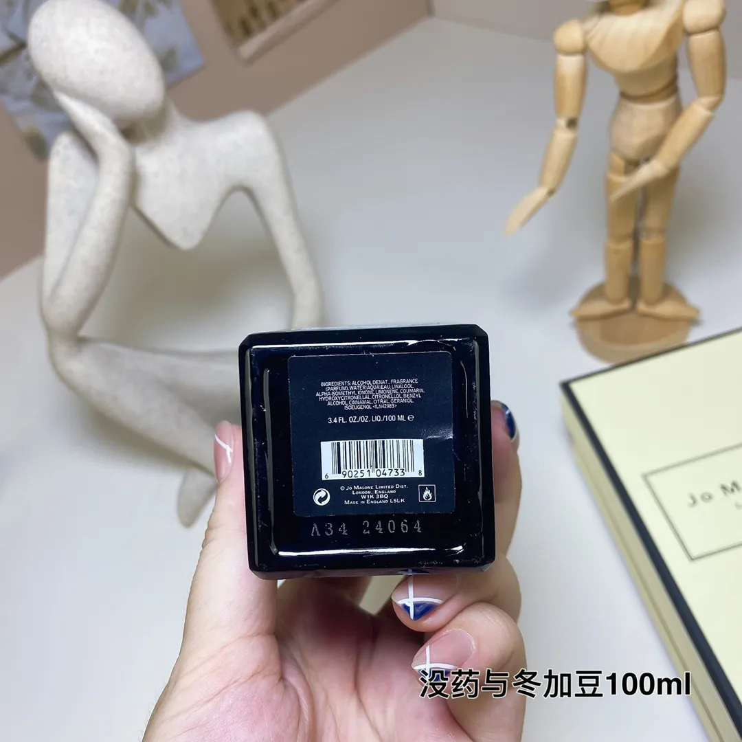 Jo Malone Black Bottle Myrrh And Winter Bean 100ml