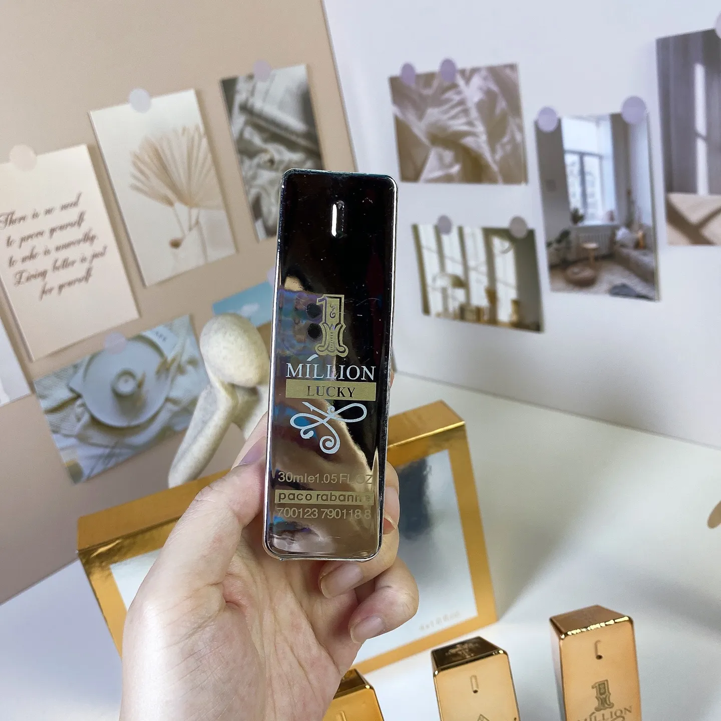 Paco Rabanne Million Men's Sample Four Piece Set, 30mlx4 Pieces, With Nozzle