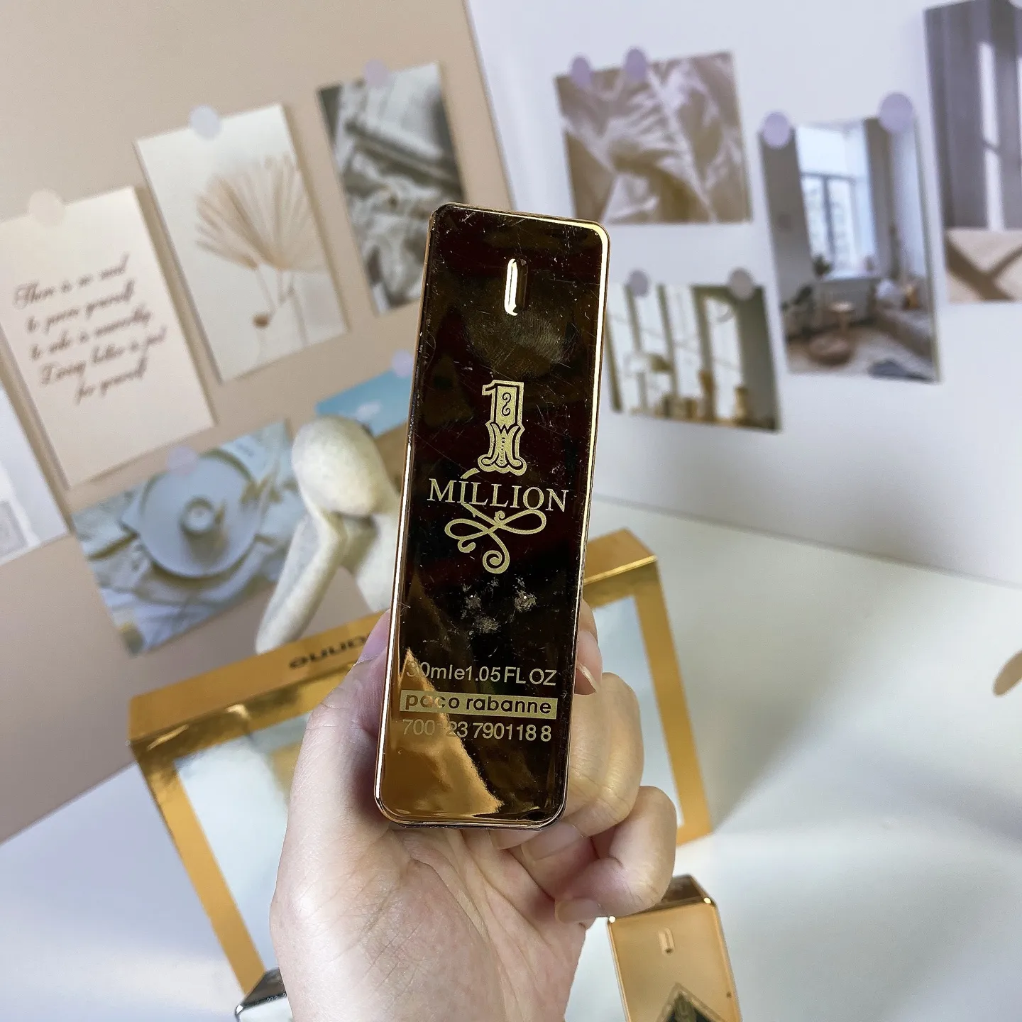 Paco Rabanne Million Men's Sample Four Piece Set, 30mlx4 Pieces, With Nozzle