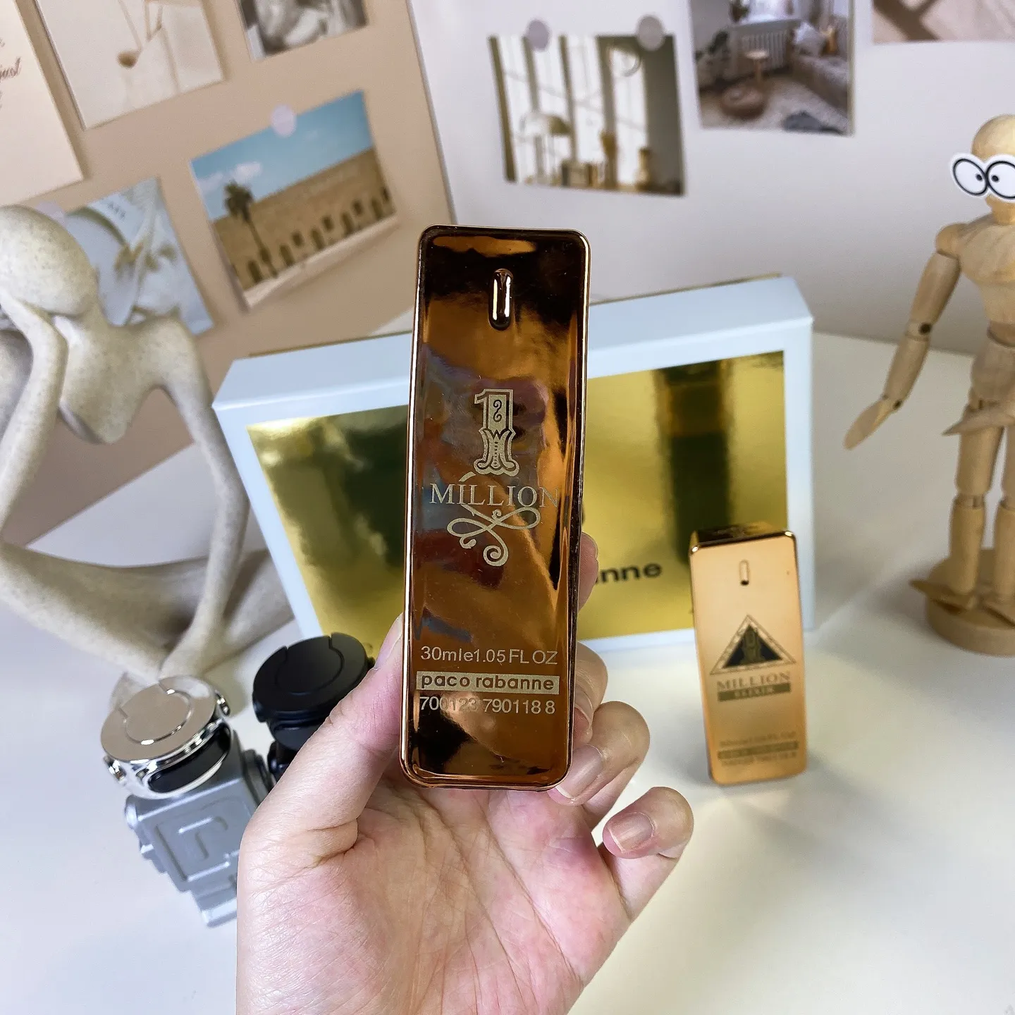 Paco Rabanne Robot Million Men's Sample Four Piece Set 30mlx4, with Spray Nozzle Paco Rabanne Robot Million Men's Sample Four Piece Set 30mlx4, with Spray Nozzle