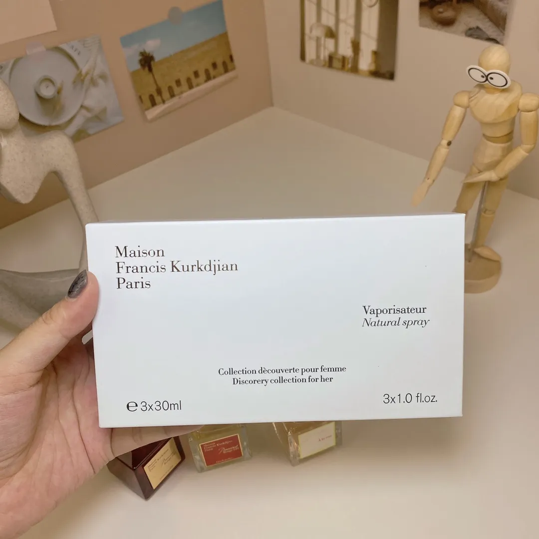 Maison Francis Kurkdjian Baccarat Sample Set Of 3 Pieces, 30ml X, With Nozzle