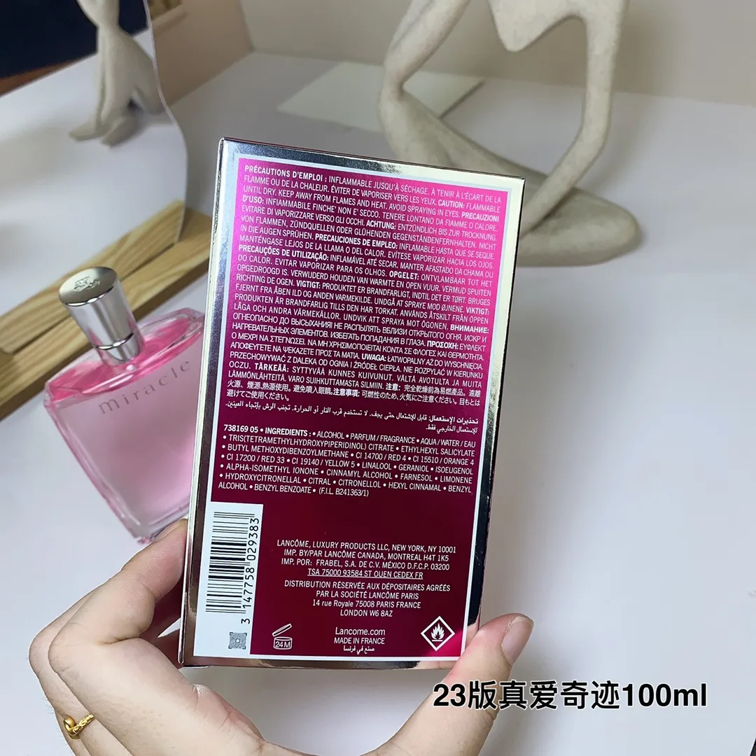 Lancome Miracle, True Love, Miracle, Strong Fragrance 100ml