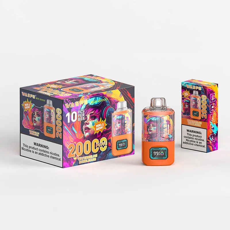 WASPE 20000 PUFFS Dual Mesh Box