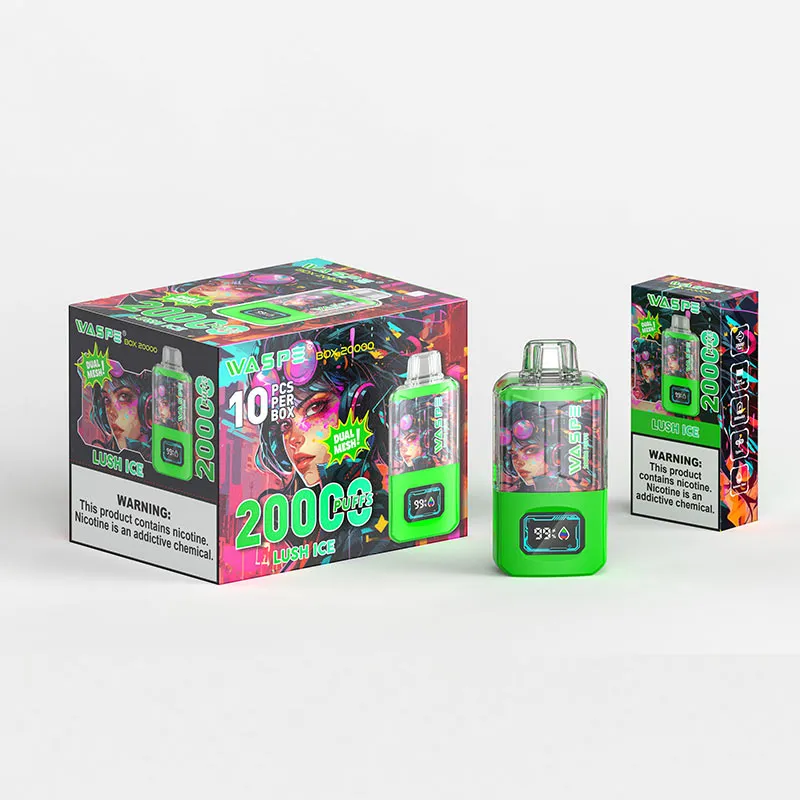 WASPE 20000 PUFFS Dual Mesh Box