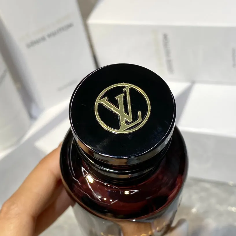 Lv's Latest Limited Edition Black Bottle Sablesrose Perfume