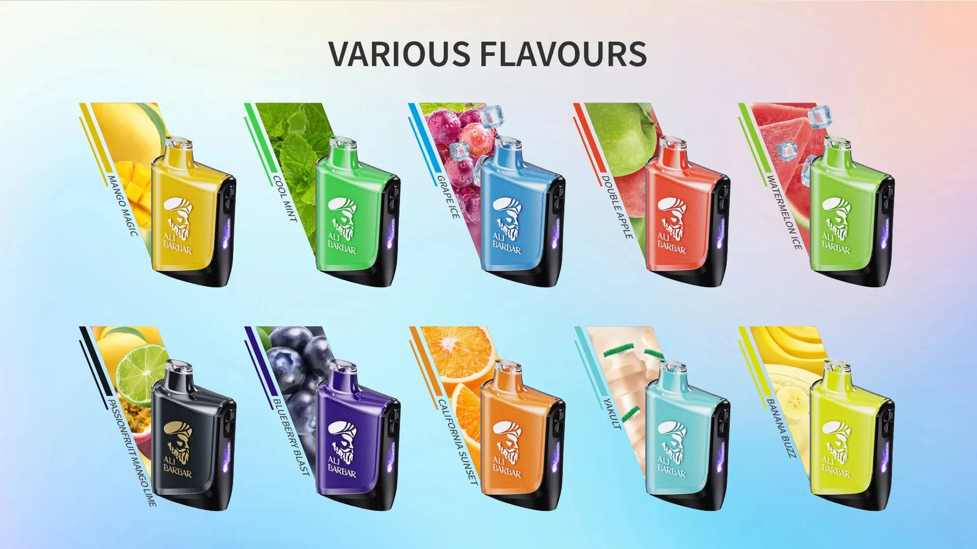 ALIBARBAR Blaze 15000 PUFFS Electronic Cigarettes