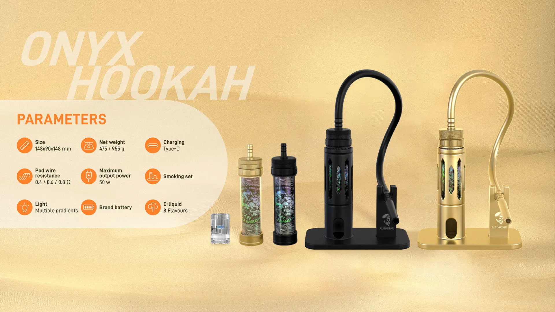 Hookah Onyx
