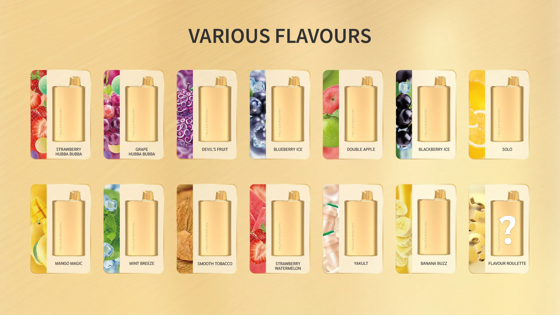 Rich 8000 PUFFS Electronic Cigarettes