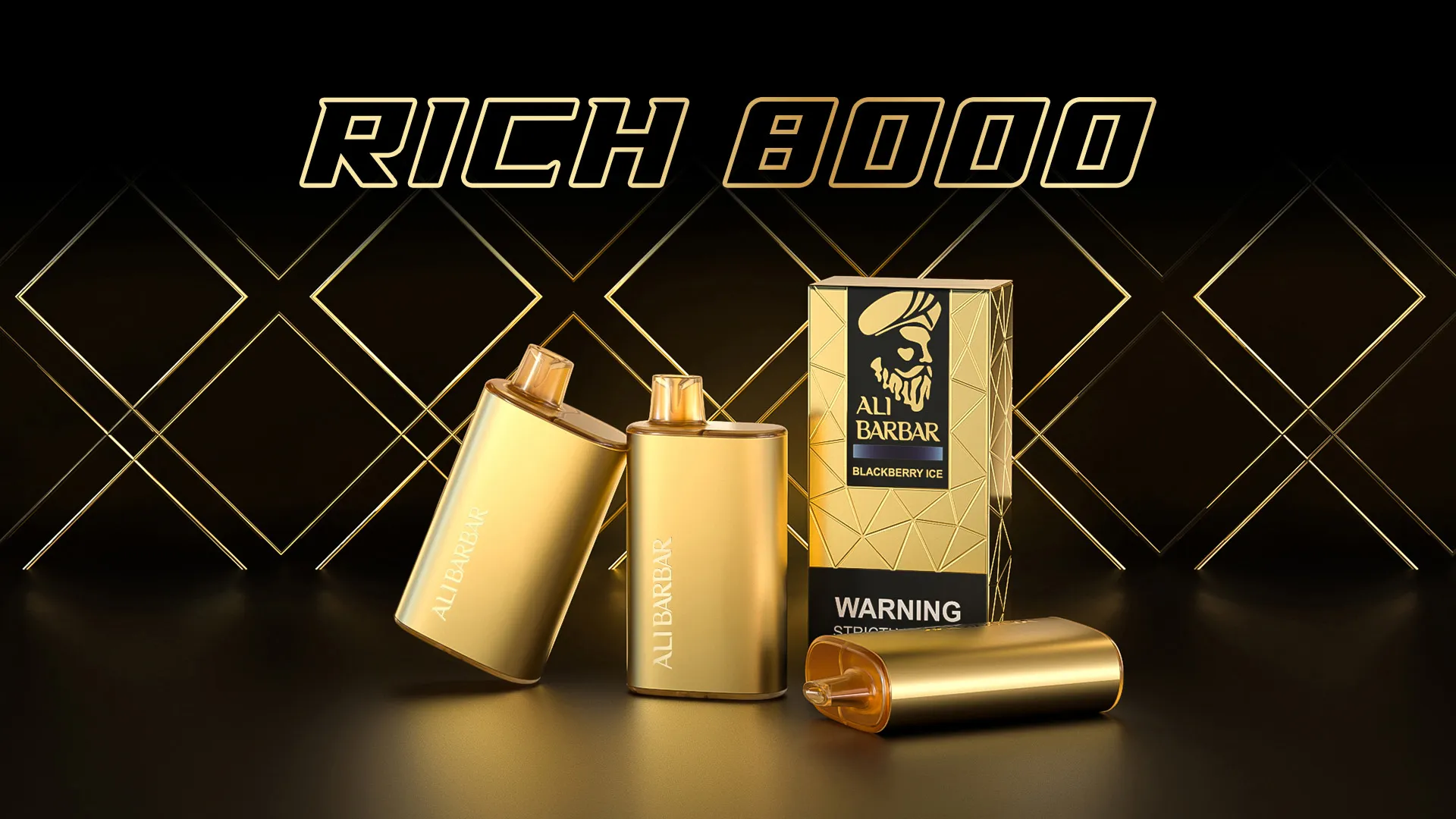 Rich 8000 PUFFS Electronic Cigarettes