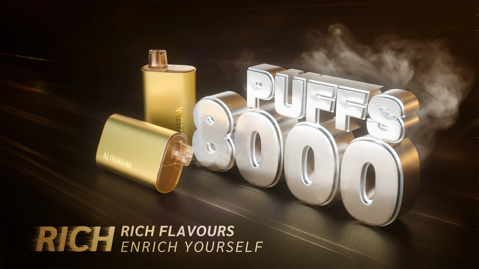 Rich 8000 PUFFS Electronic Cigarettes