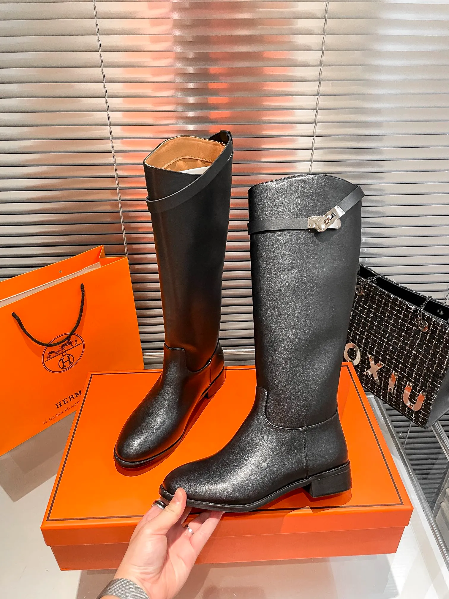 122308knee-high boots