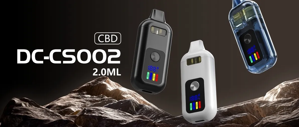 2025 New CBD Vape Device With Digital Screen