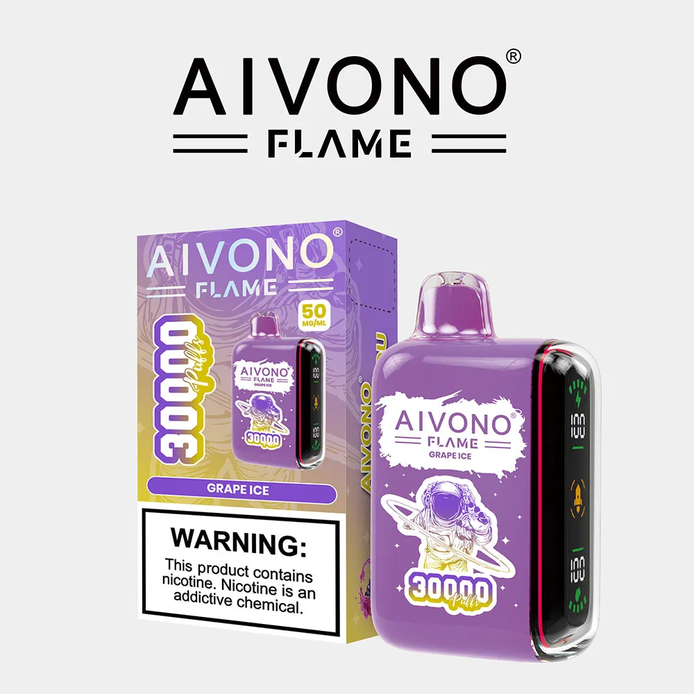 Aim Flame 30000 Puff Disposable Vape with Child-proof Lock, Long-lasting