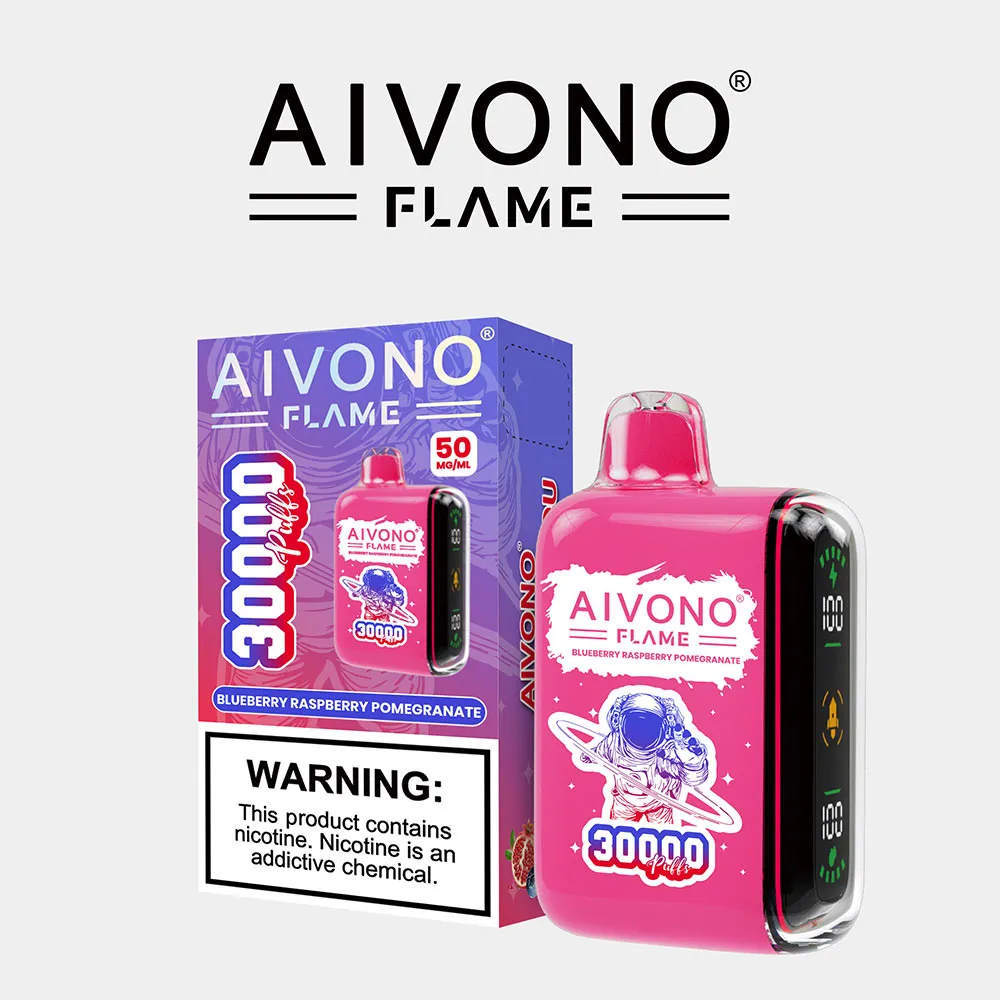 Aim Flame 30000 Puff Disposable Vape with Child-proof Lock, Long-lasting