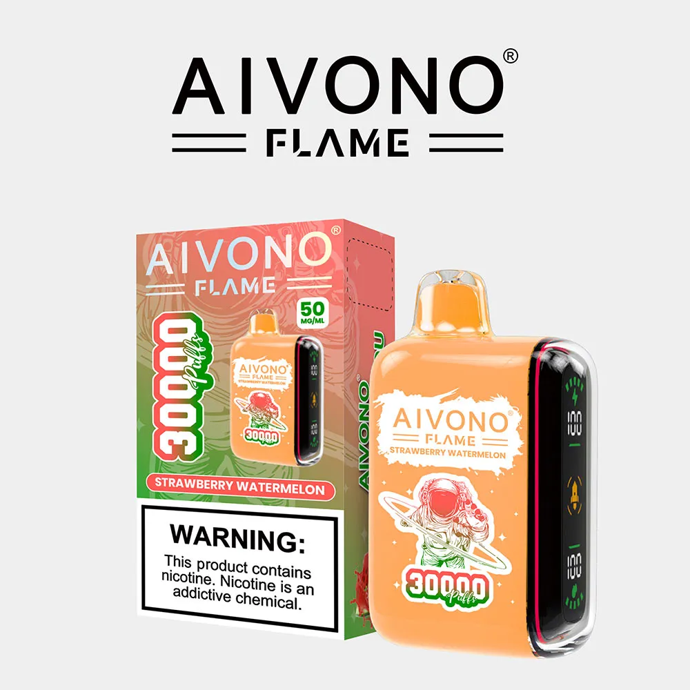 Aim Flame 30000 Puff Disposable Vape with Child-proof Lock, Long-lasting