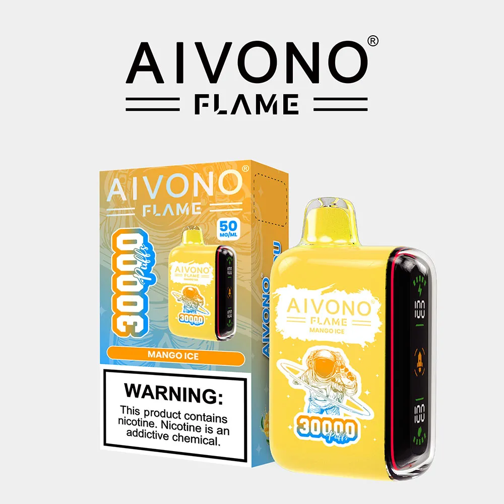 Aim Flame 30000 Puff Disposable Vape with Child-proof Lock, Long-lasting