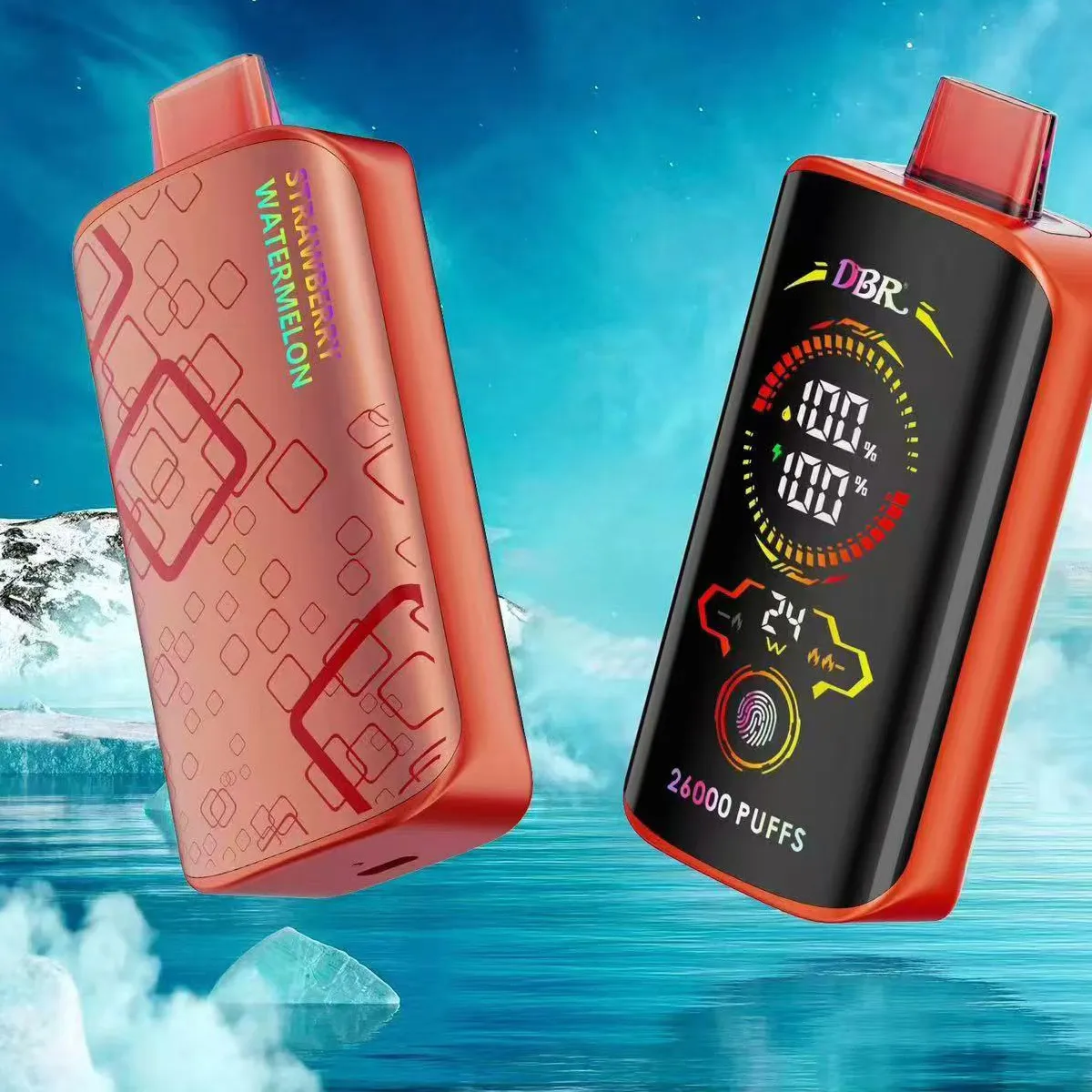 Full Screen Vape: Turbo Mode & Crystal Clear Display