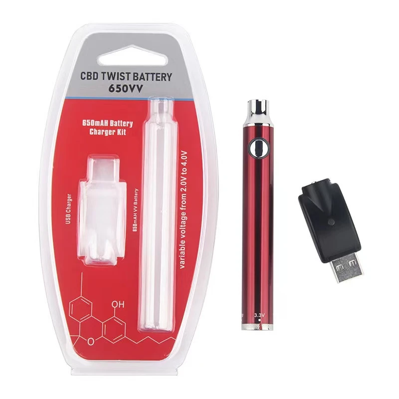 350mah 650mah Preheat CBD TWIST BATTERY