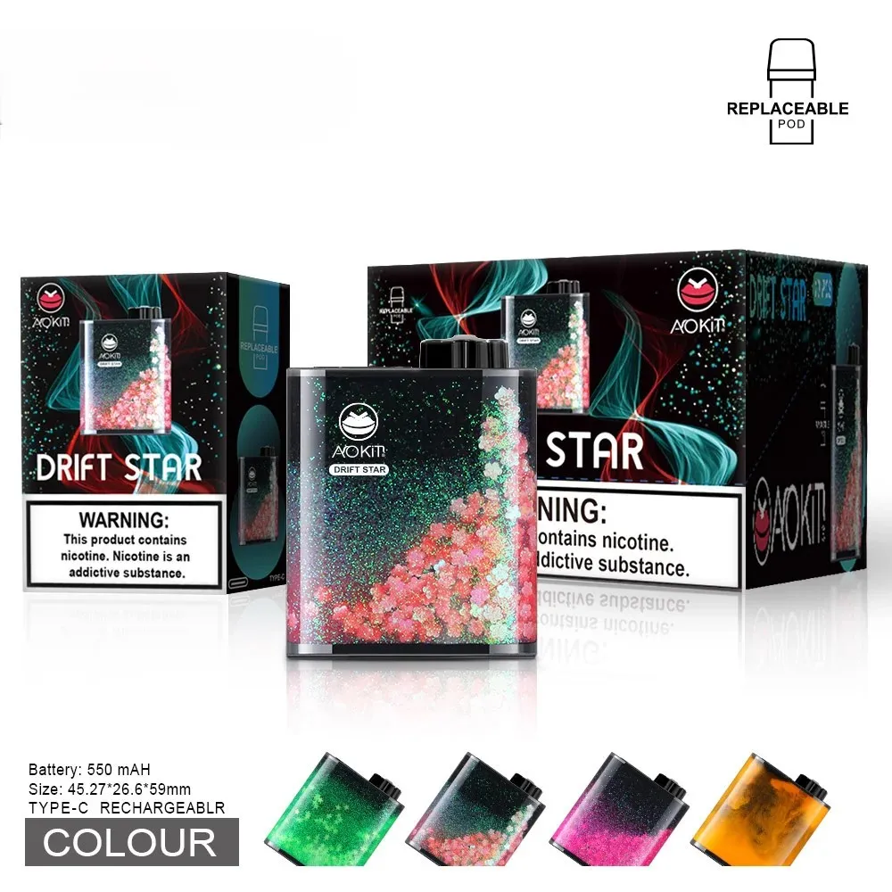 2025 New Style Drift Star 600 Puffs Pod System | Compact Vape