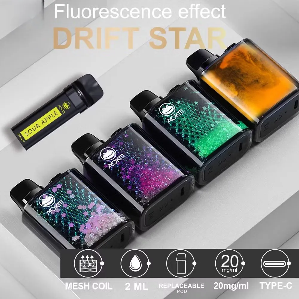 2025 New Style Drift Star 600 Puffs Pod System | Compact Vape