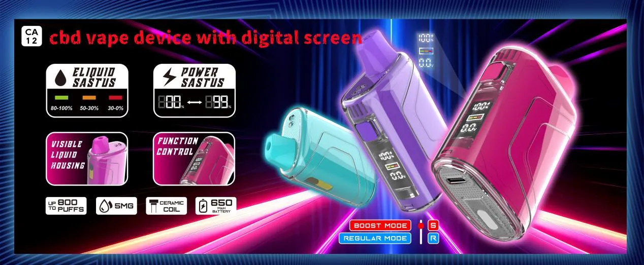 Gazzbar Turbo High Puff Disposable Vape with big Screen Gazzbar Turbo High Puff Disposable Vape with big Screen