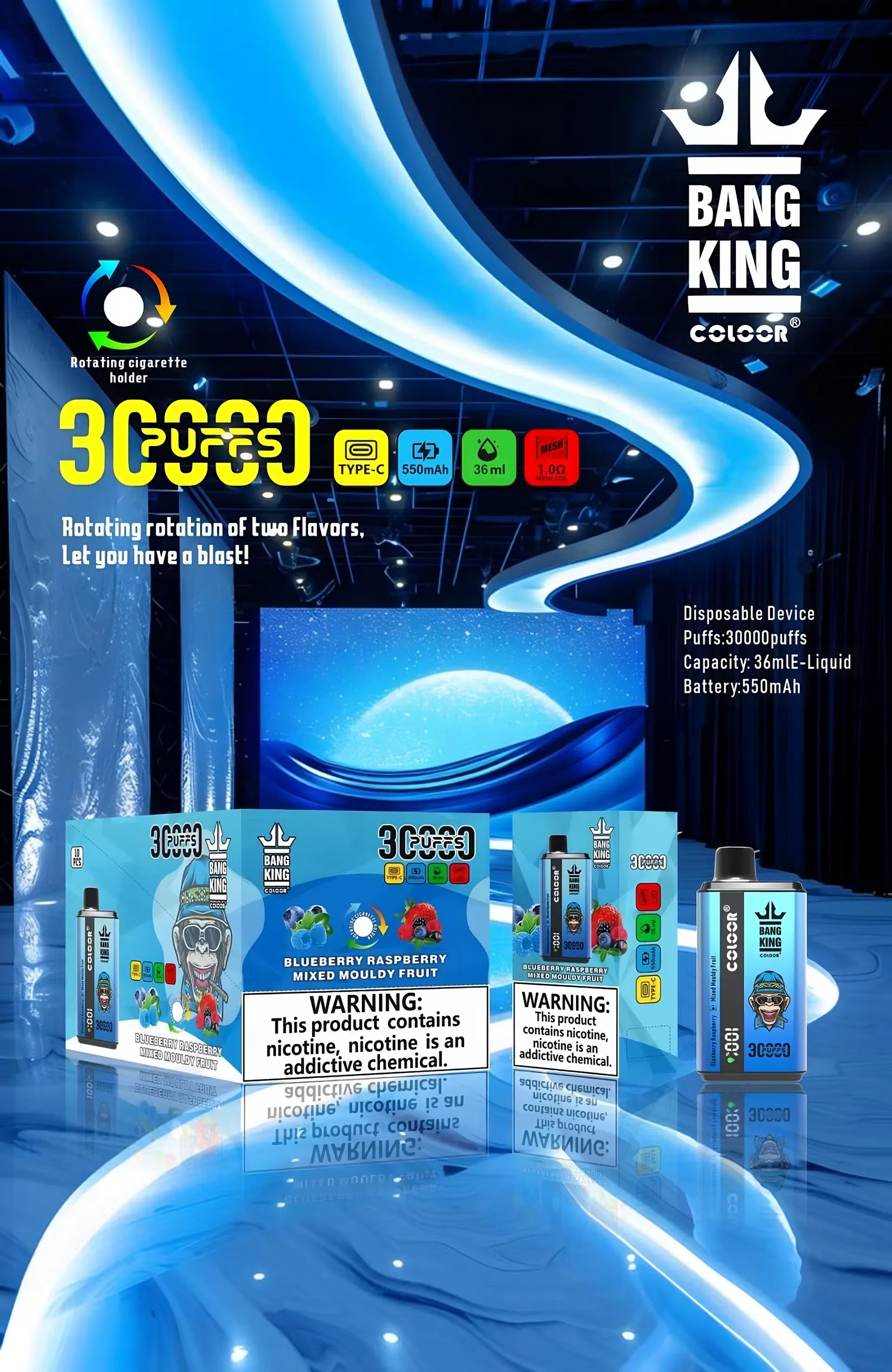 2024 New Personalized Super Ultrasonic Pod System Vape