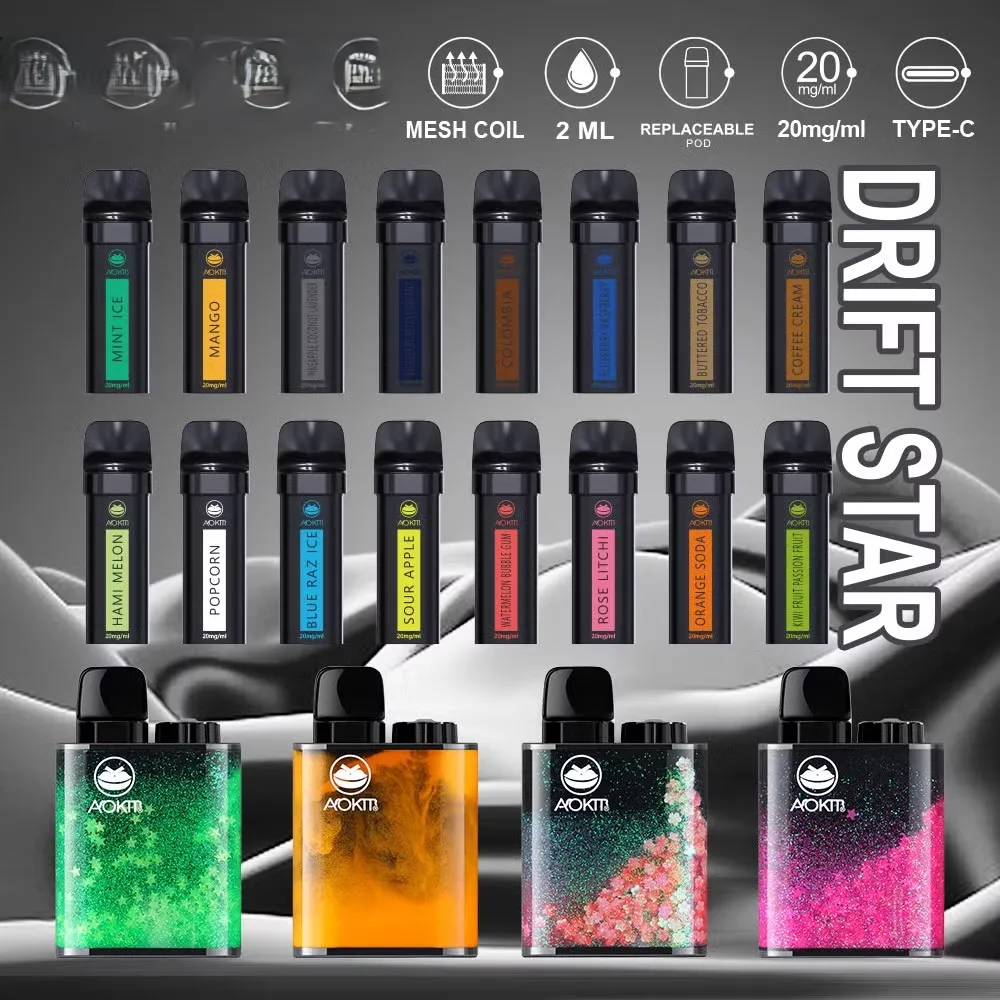 2025 New Style 600 Puffs Drift Star Pod System