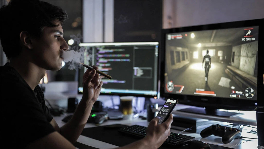 Focus & Companion: The Perfect Companion for Your Late-Night Grind, Fueling Your Code, Relaxing Your Mind